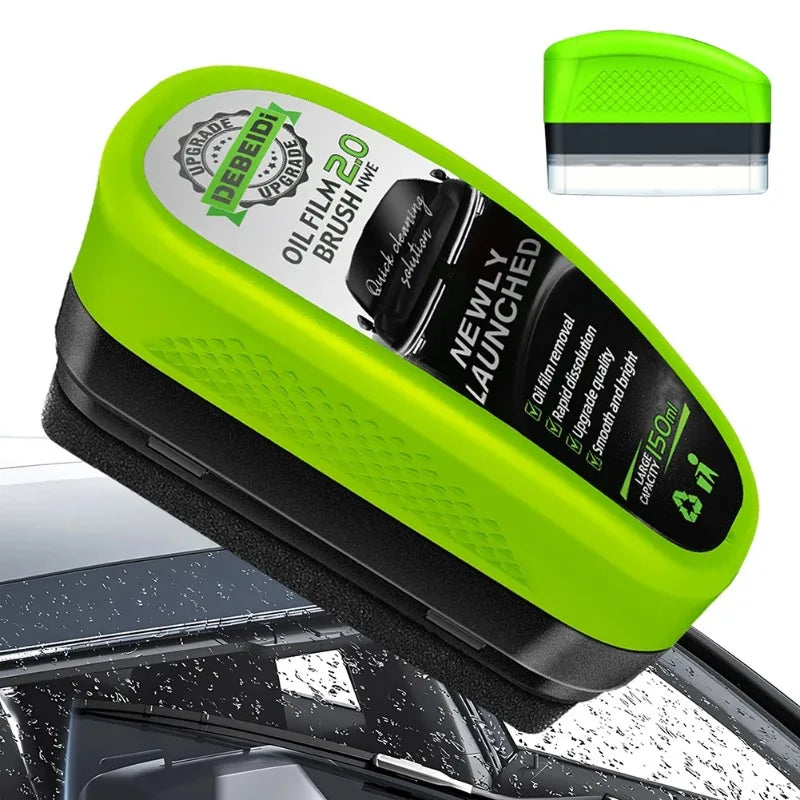 Car Glass Oil Film Cleaning Tool Glass Oil Film Remover for Car Window Windshield Hydrophobic Glass Coating Versatile Effective