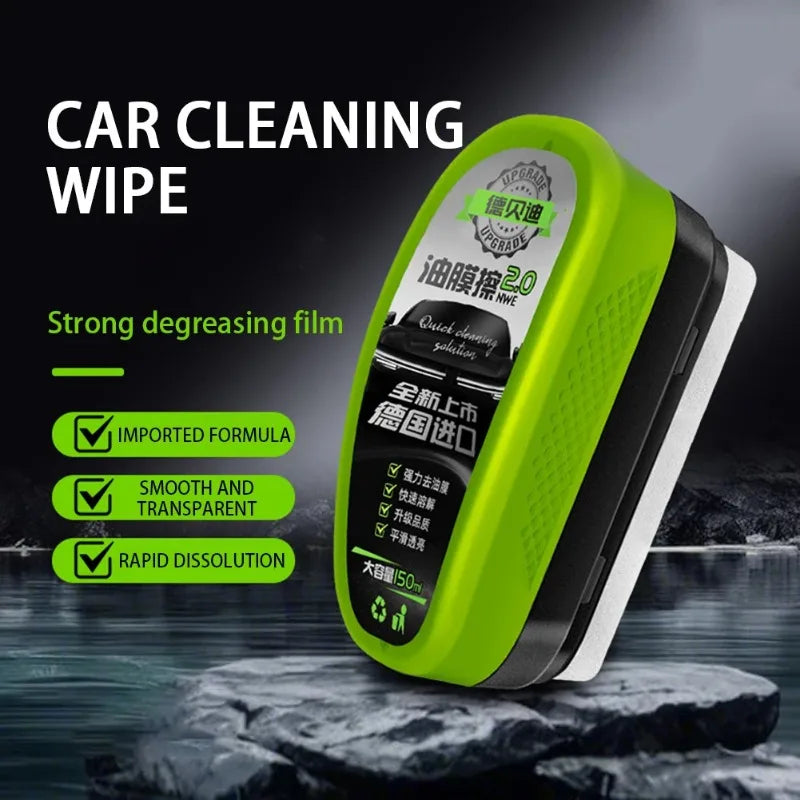 Car Glass Oil Film Cleaning Tool Glass Oil Film Remover for Car Window Windshield Hydrophobic Glass Coating Versatile Effective