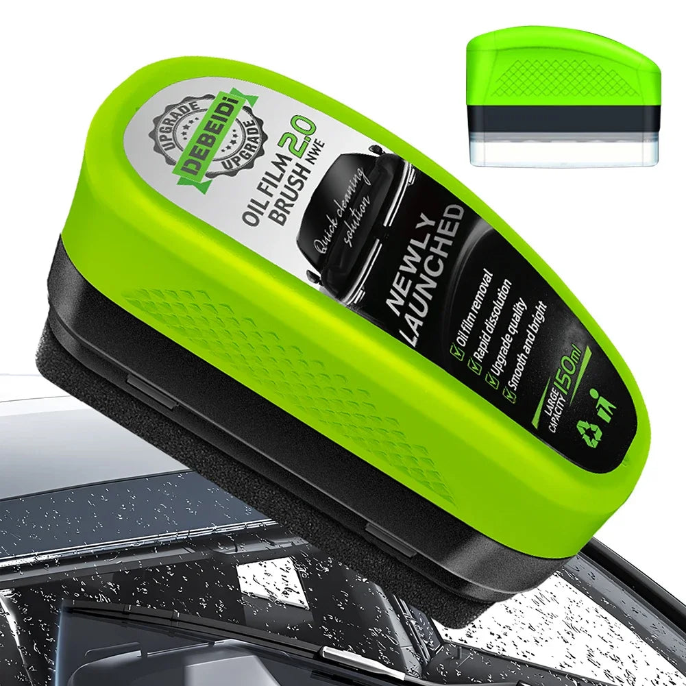 Car Glass Oil Film Cleaning Tool Glass Oil Film Remover for Car Window Windshield Hydrophobic Glass Coating Versatile Effective